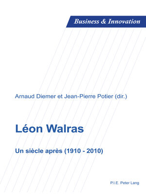 cover image of Léon Walras